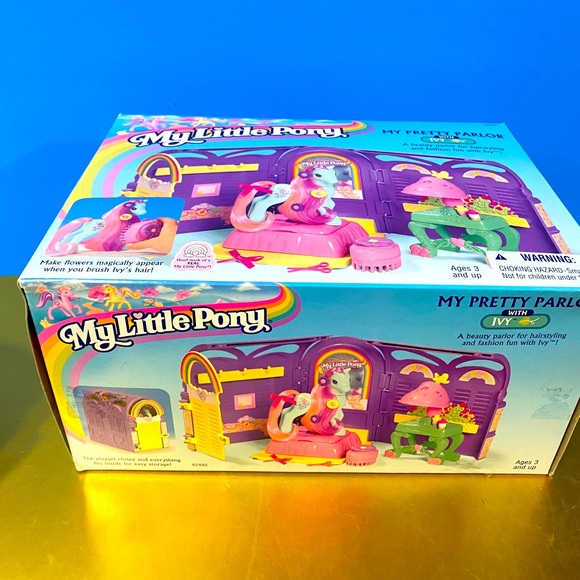 MY LITTLE PONY G2 VTG 90s MY PRETTY PARLOR SET HAIRSTYLING & FASHION… - Picture 13 of 15